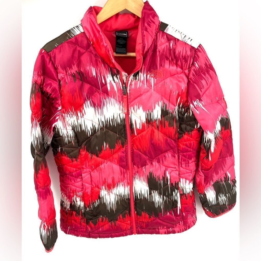 The North Face 550 girls goose down puffer full zip jacket size XL/18
